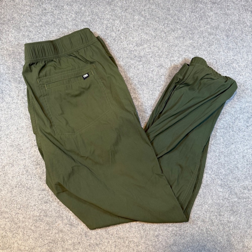Outdoor Research Men Zendo Joggers Fatigue Green XL Hiking Climbing Pants 279960
